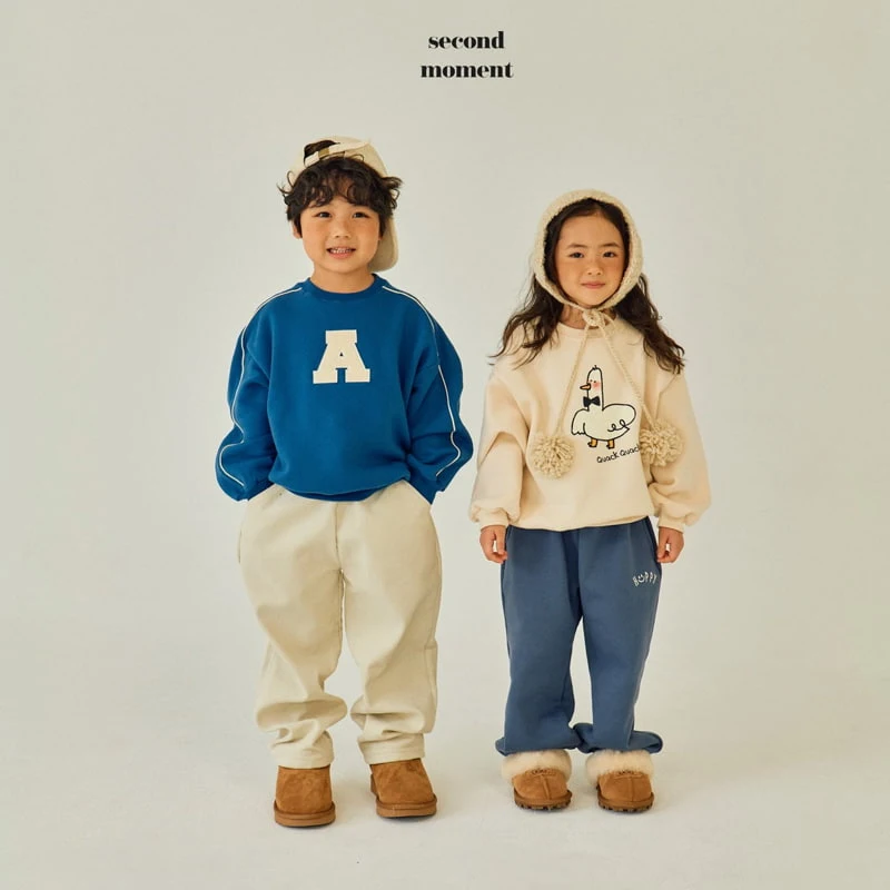 Second Moment - Korean Children Fashion - #magicofchildhood - A String Sweatshirt - 10