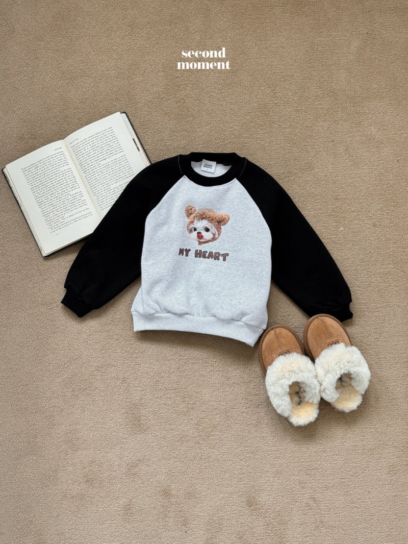 Second Moment - Korean Children Fashion - #prettylittlegirls - Puppy Sweatshirt - 8