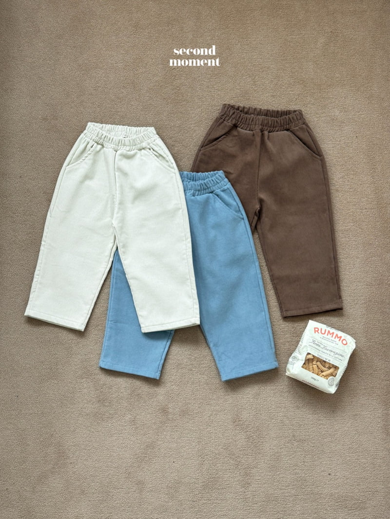 Second Moment - Korean Children Fashion - #toddlerclothing - Corduroy Pants - 9