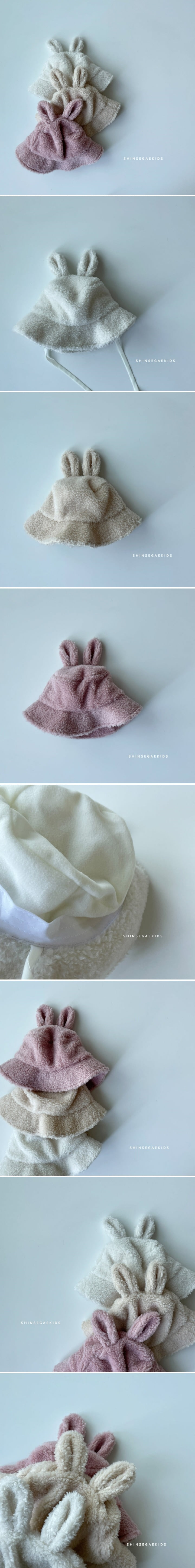 Shinseage Kids - Korean Baby Fashion - #babygirlfashion - Rabbit Fur Beanie