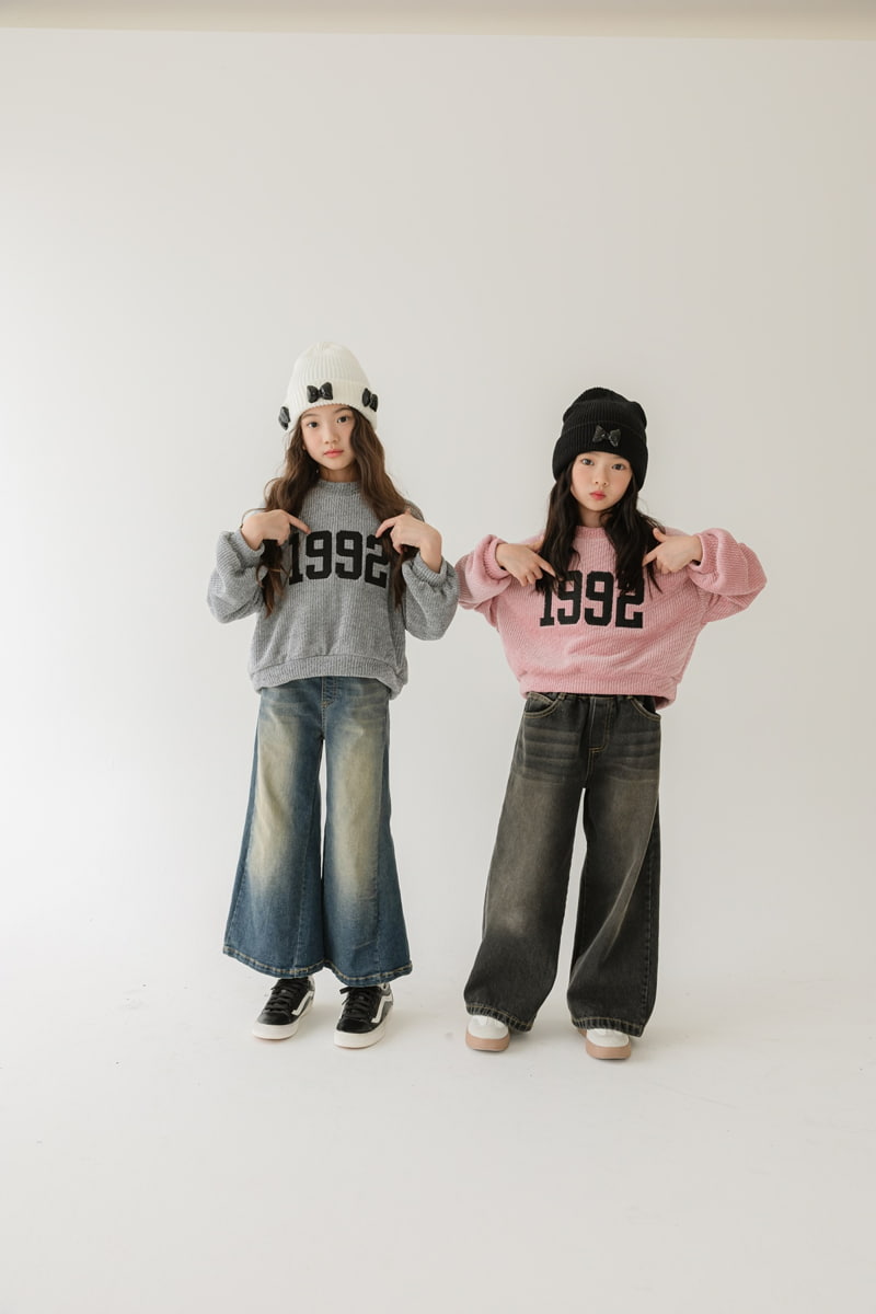 Sm2 - Korean Children Fashion - #childofig - 1992 Number Knit Top - 9