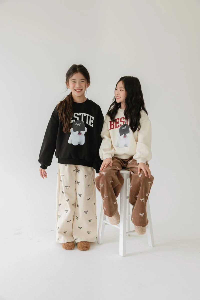 Sm2 - Korean Children Fashion - #childofig - Ribbon Wide Pants - 8