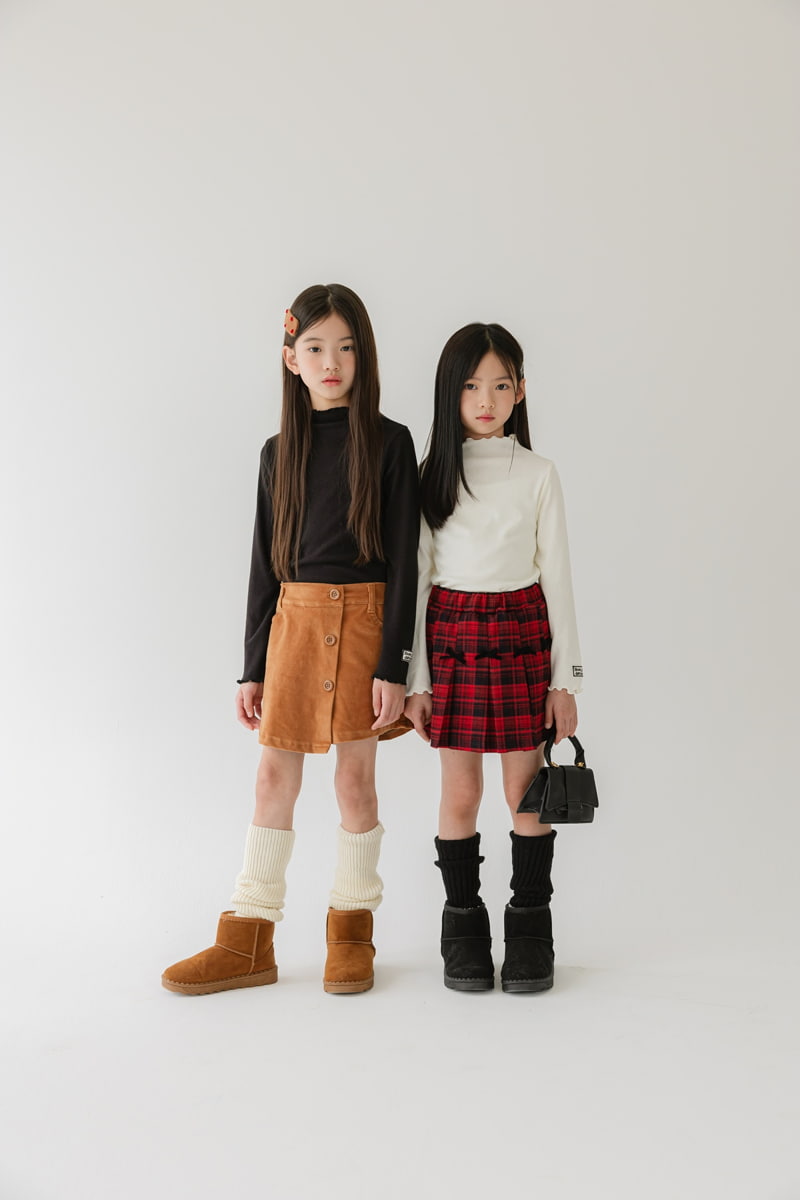 Sm2 - Korean Children Fashion - #fashionkids - Blooming Angaro Turtleneck Tee - 7