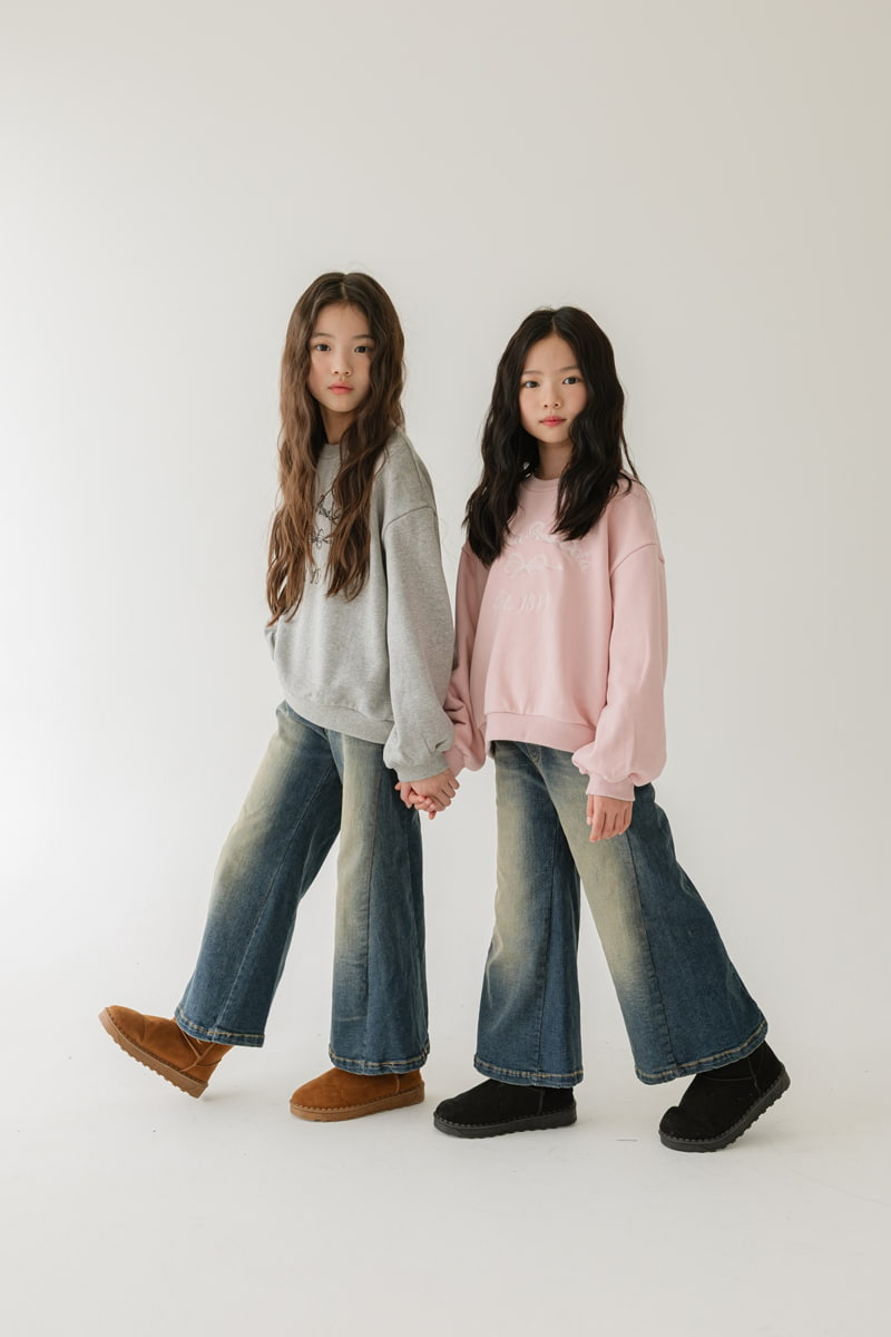 Sm2 - Korean Children Fashion - #kidsstore - Romantic Ribbon Sweatshirts - 8