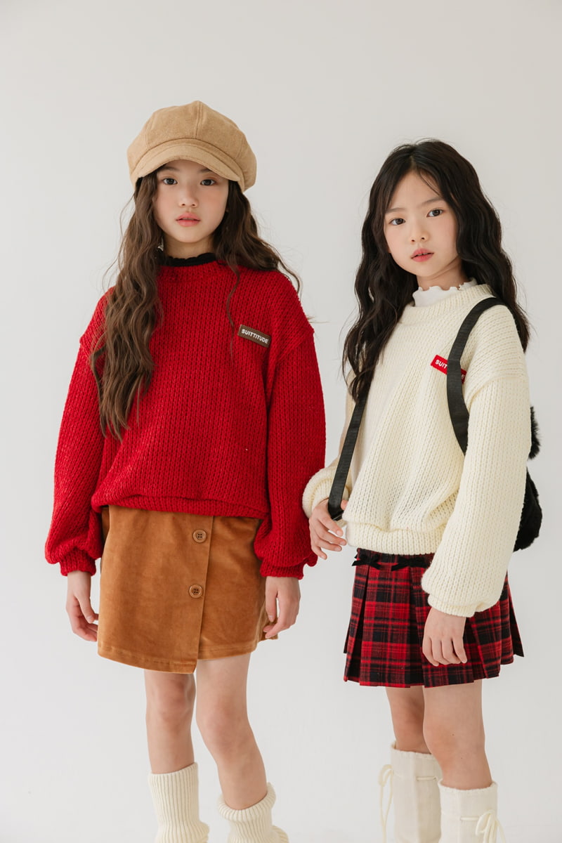 Sm2 - Korean Children Fashion - #kidsstore - Coat Rang Knit Pullover - 2