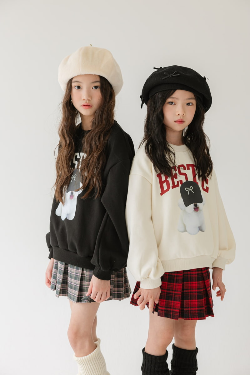 Sm2 - Korean Children Fashion - #kidzfashiontrend - Puppy Fleece Sweatshirts - 2