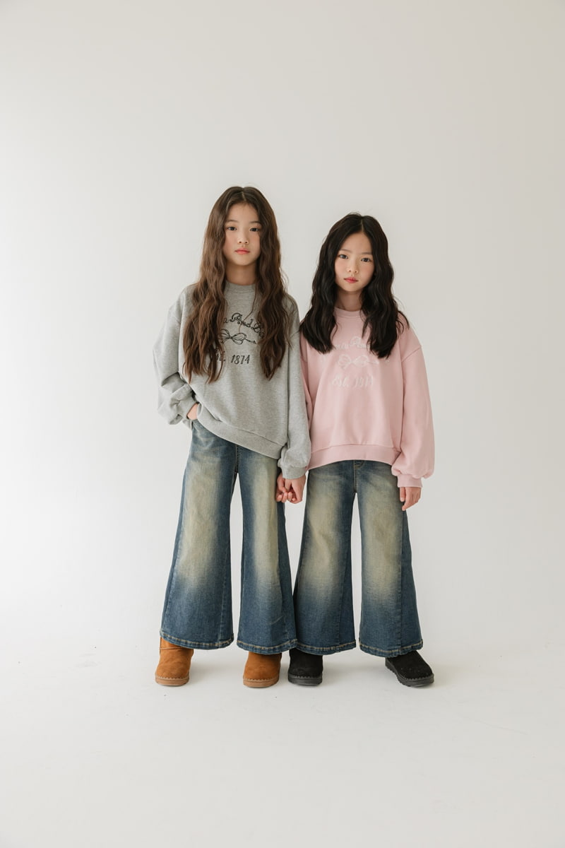 Sm2 - Korean Children Fashion - #magicofchildhood - Romantic Ribbon Sweatshirts - 12