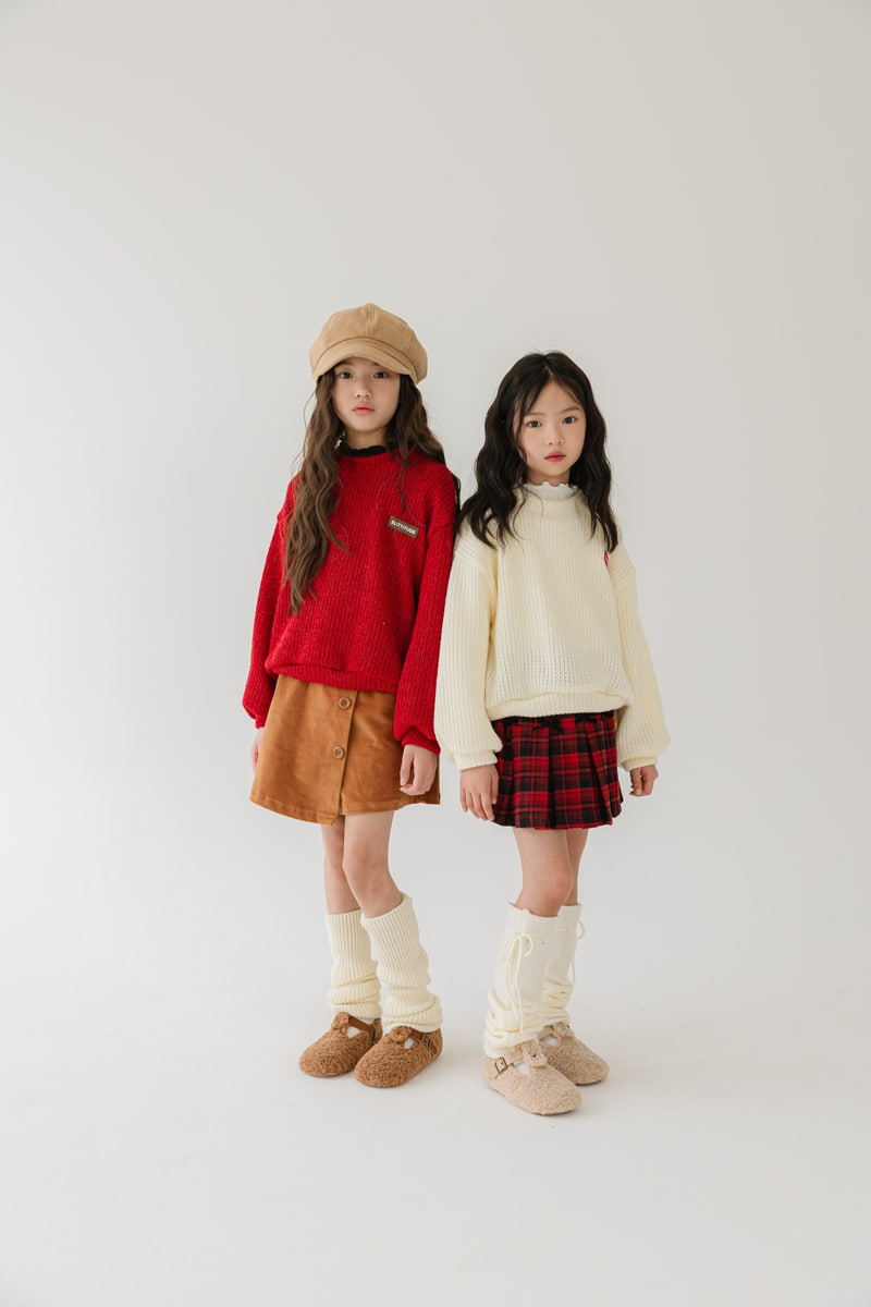 Sm2 - Korean Children Fashion - #magicofchildhood - Coat Rang Knit Pullover - 6