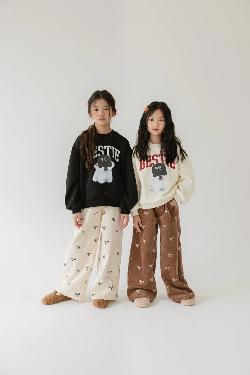 Sm2 - Korean Children Fashion - #magicofchildhood - Ribbon Wide Pants - 2