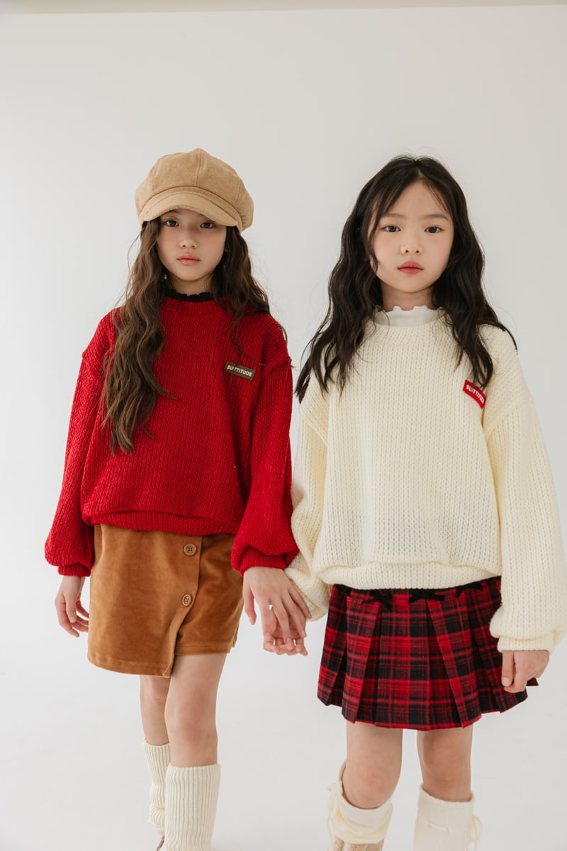 Sm2 - Korean Children Fashion - #minifashionista - Coat Rang Knit Pullover - 7