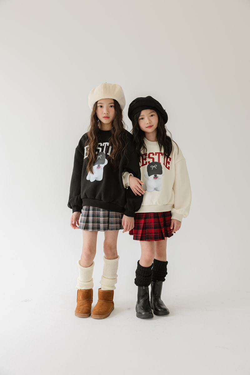 Sm2 - Korean Children Fashion - #minifashionista - Puppy Fleece Sweatshirts - 6