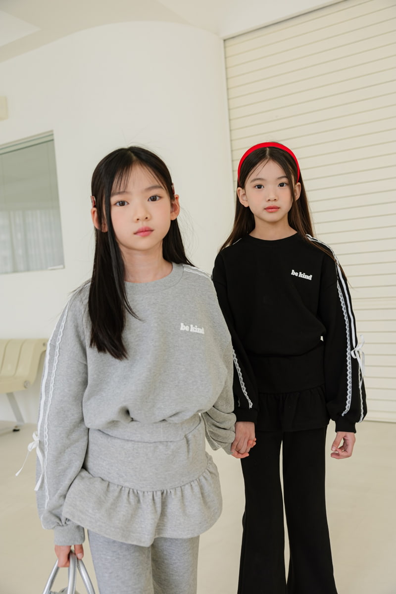 Sm2 - Korean Children Fashion - #minifashionista - Lace Sweatshirts - 5