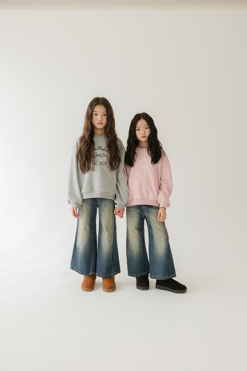 Sm2 - Korean Children Fashion - #minifashionista - Bootscut Fleece Pants - 2