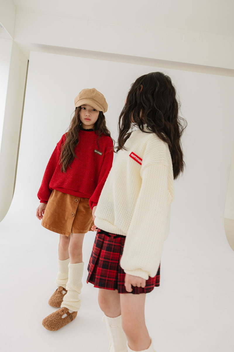 Sm2 - Korean Children Fashion - #prettylittlegirls - Coat Rang Knit Pullover - 8