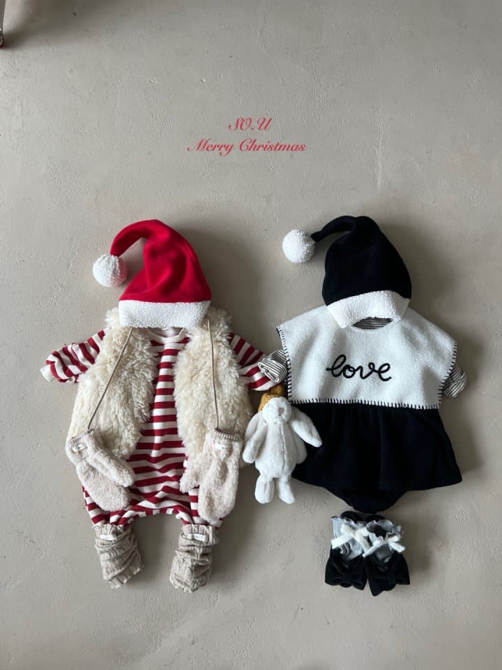 So U - Korean Baby Fashion - #babyboutique - Santa Hat - 11