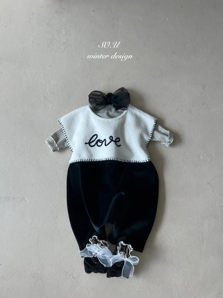 So U - Korean Baby Fashion - #babyboutique - 3 Button Strap Suit - 7