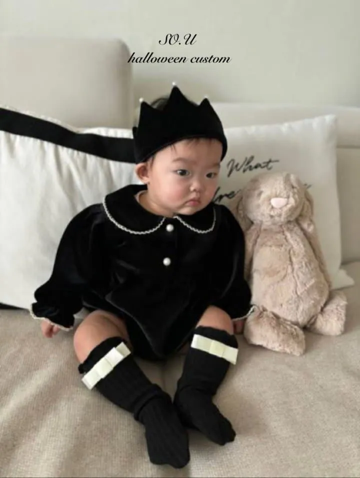 So U - Korean Baby Fashion - #babyboutique - Winter Pearl Collar Suit