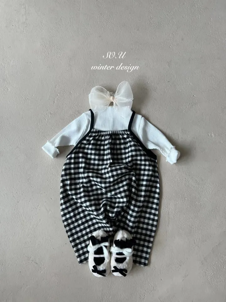 So U - Korean Baby Fashion - #babyboutiqueclothing - 3 Button Strap Suit - 8