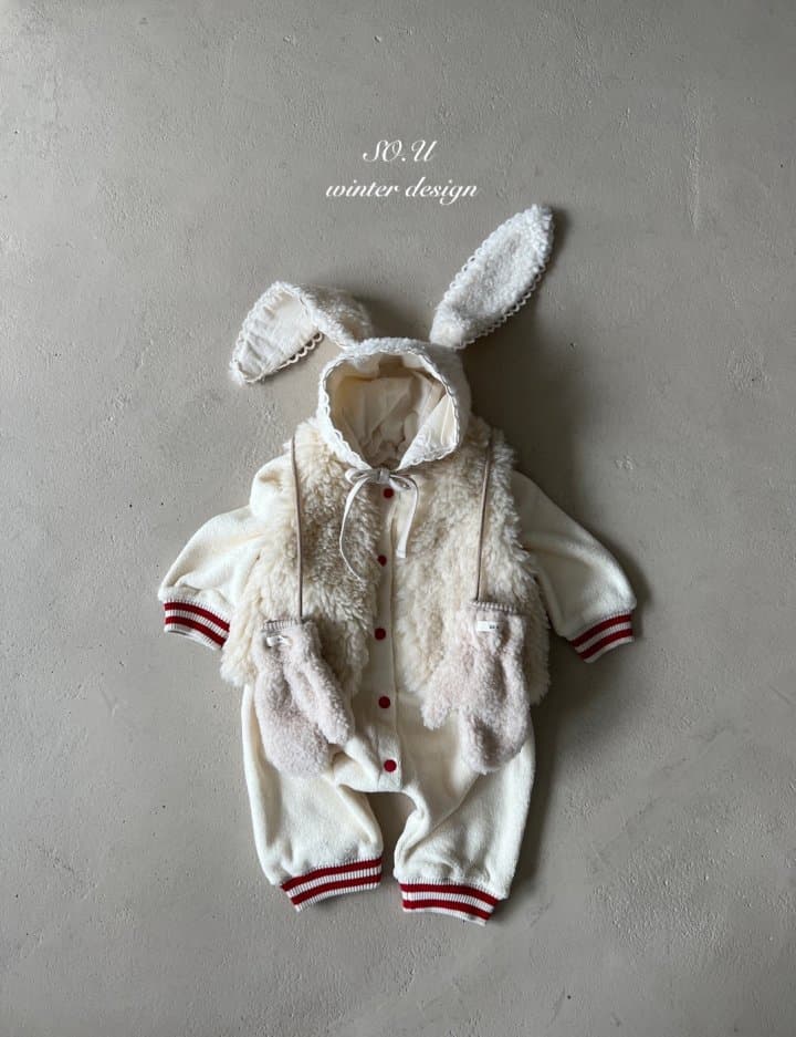 So U - Korean Baby Fashion - #babyboutiqueclothing - Terry Suit - 7