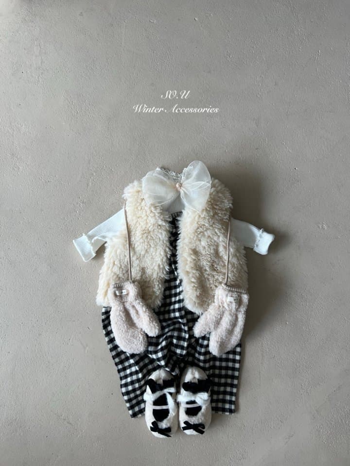 So U - Korean Baby Fashion - #babyoninstagram - Boucle Mittens - 9