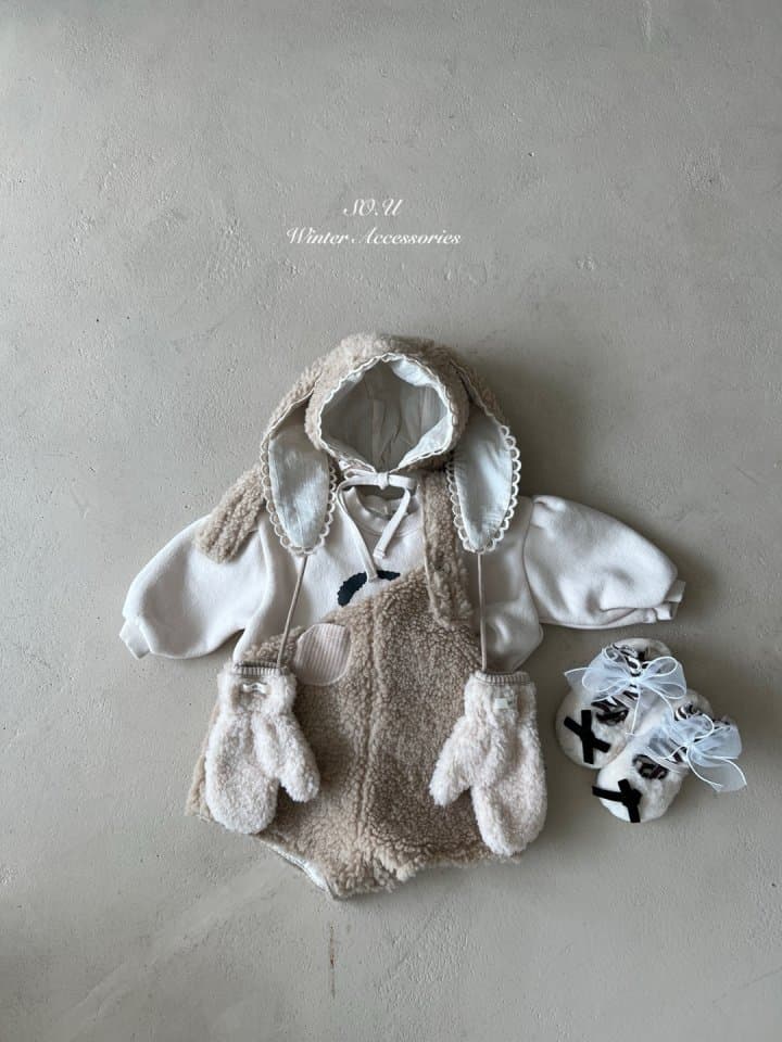 So U - Korean Baby Fashion - #babyoutfit - Boucle Mittens - 11