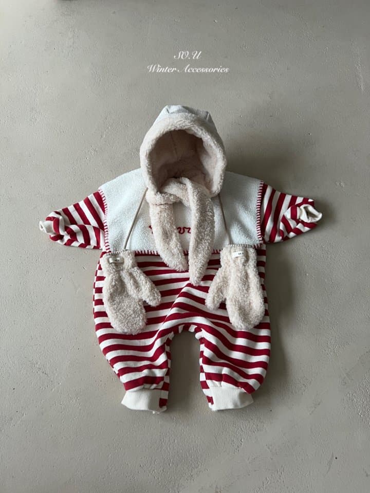 So U - Korean Baby Fashion - #babyoutfit - Winter Muffler Bonnet - 11