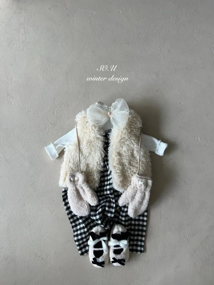 So U - Korean Baby Fashion - #babyoutfit - Bebe Winter Vest - 7