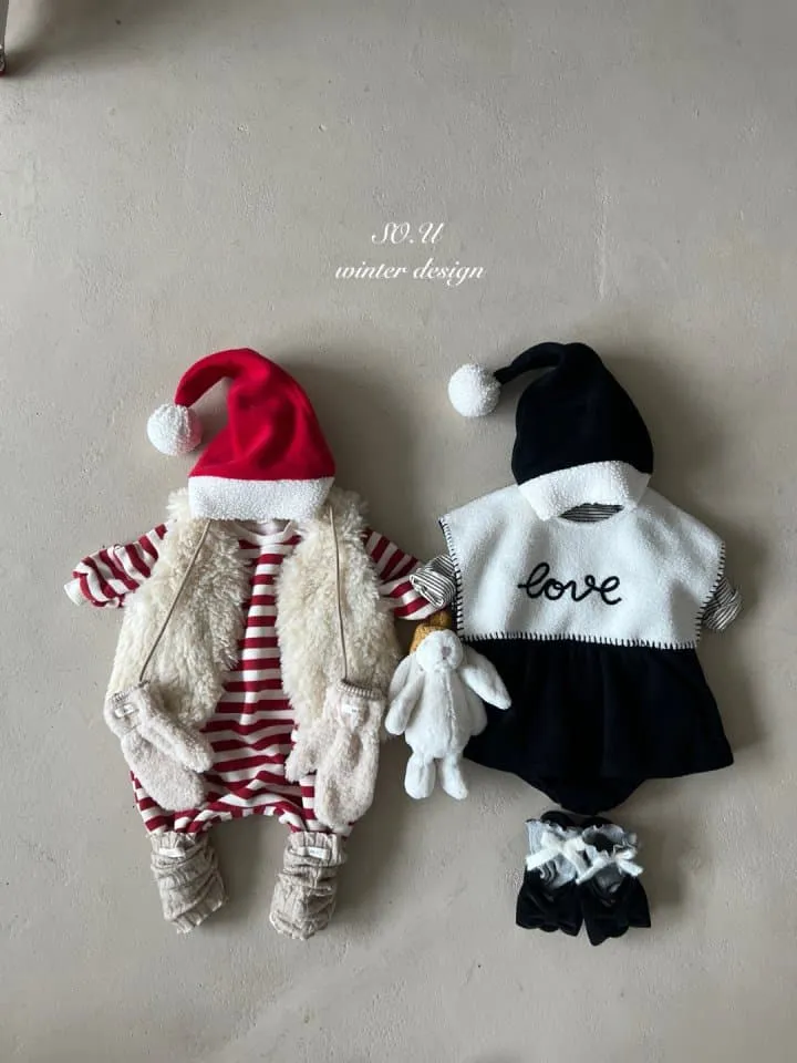 So U - Korean Baby Fashion - #babyoutfit - Bebe Winter Vest - 8