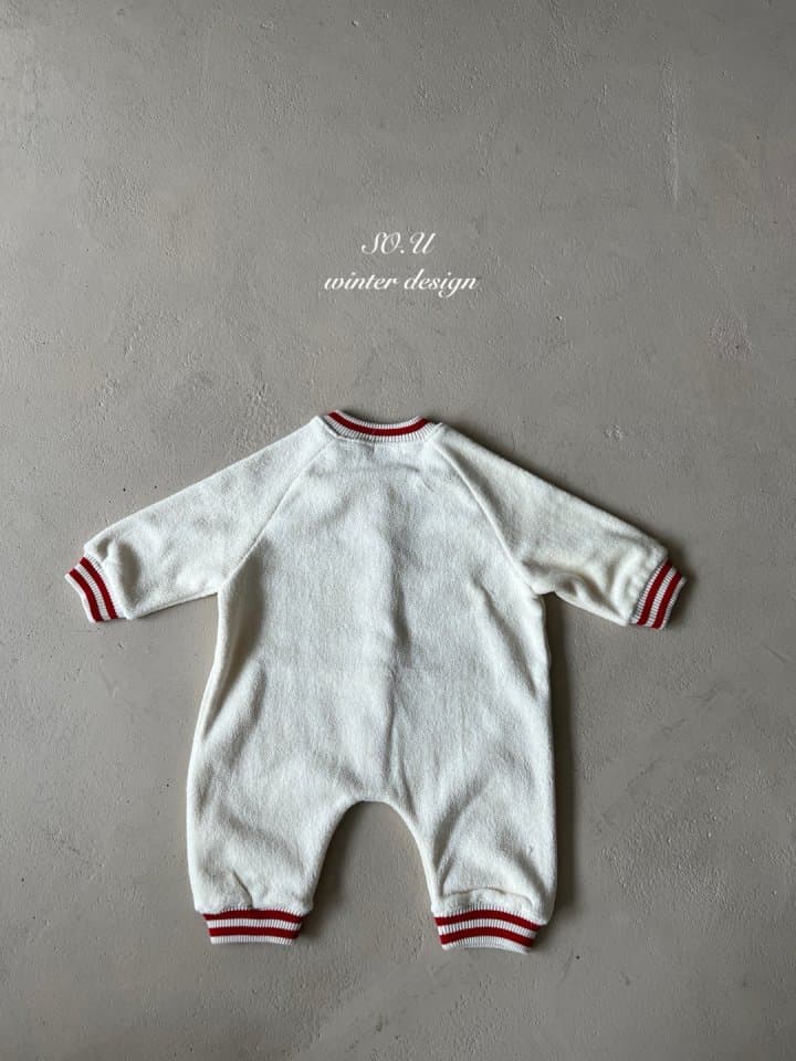 So U - Korean Baby Fashion - #babyoutfit - Terry Suit