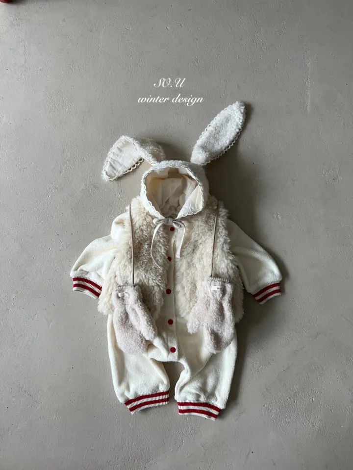 So U - Korean Baby Fashion - #babywear - Bebe Winter Vest - 9