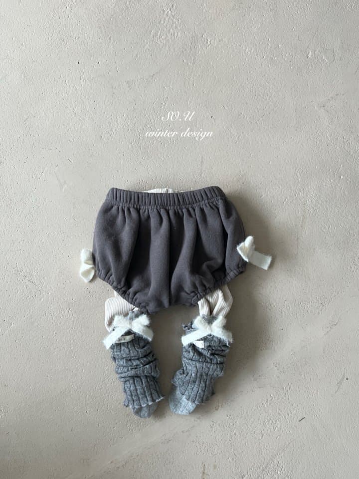 So U - Korean Baby Fashion - #babywear - Ribbon Bloomers - 5