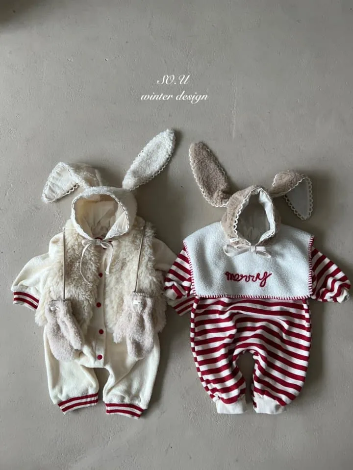 So U - Korean Baby Fashion - #onlinebabyboutique - Bebe Winter Vest - 10