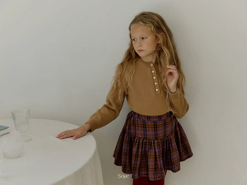 Soye - Korean Children Fashion - #childofig - Classic Check Skirt - 8