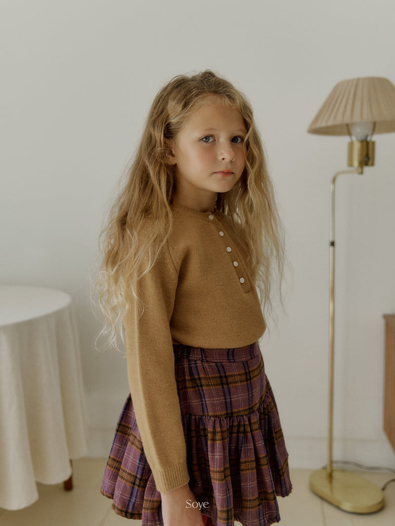 Soye - Korean Children Fashion - #prettylittlegirls - Classic Check Skirt - 6