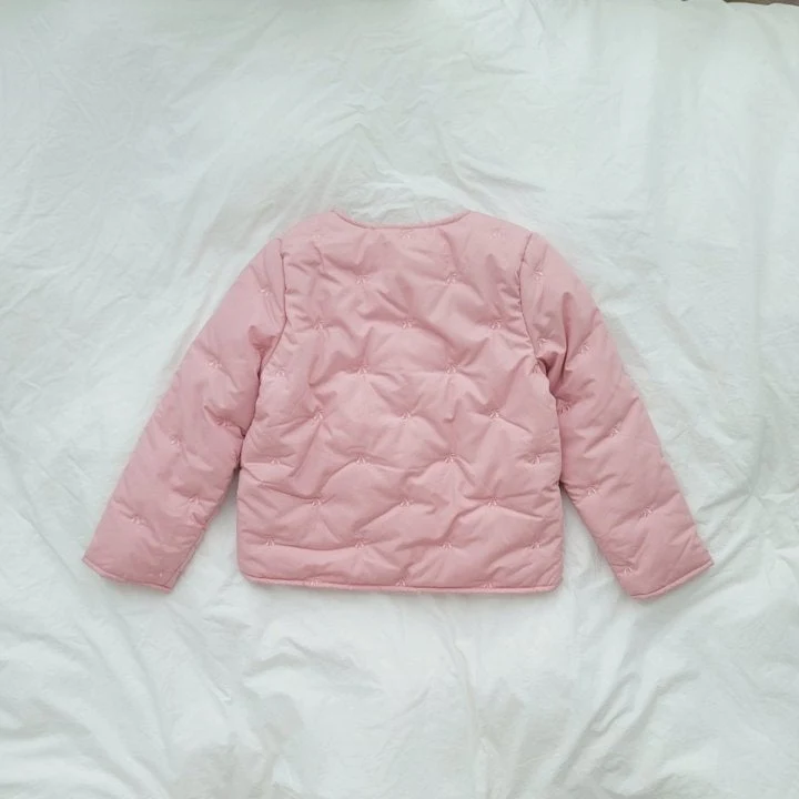 T.j - Korean Children Fashion - #discoveringself - Cherry Quilting Jumper - 3