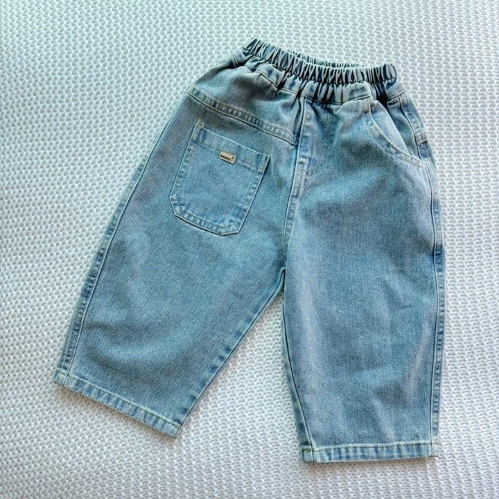 T.j - Korean Children Fashion - #discoveringself - Reversal Jeans