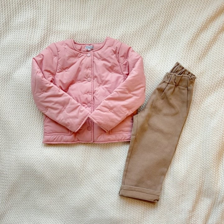 T.j - Korean Children Fashion - #minifashionista - Fleece Cotton Pants - 10