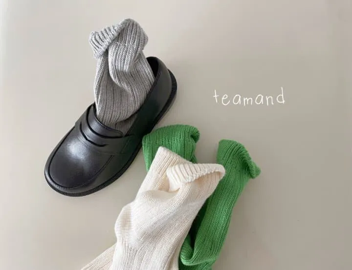 Teamand - Korean Children Fashion - #todddlerfashion - Green Tea Cream Set