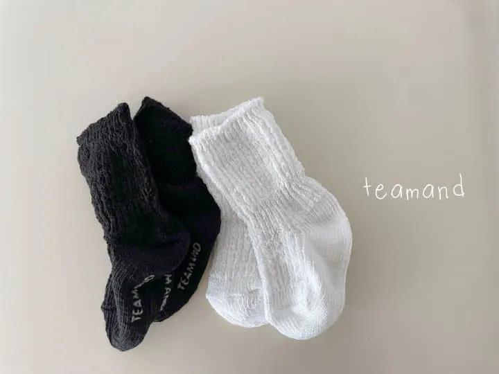 Teamand - Korean Children Fashion - #toddlerclothing - Knit Socks Set