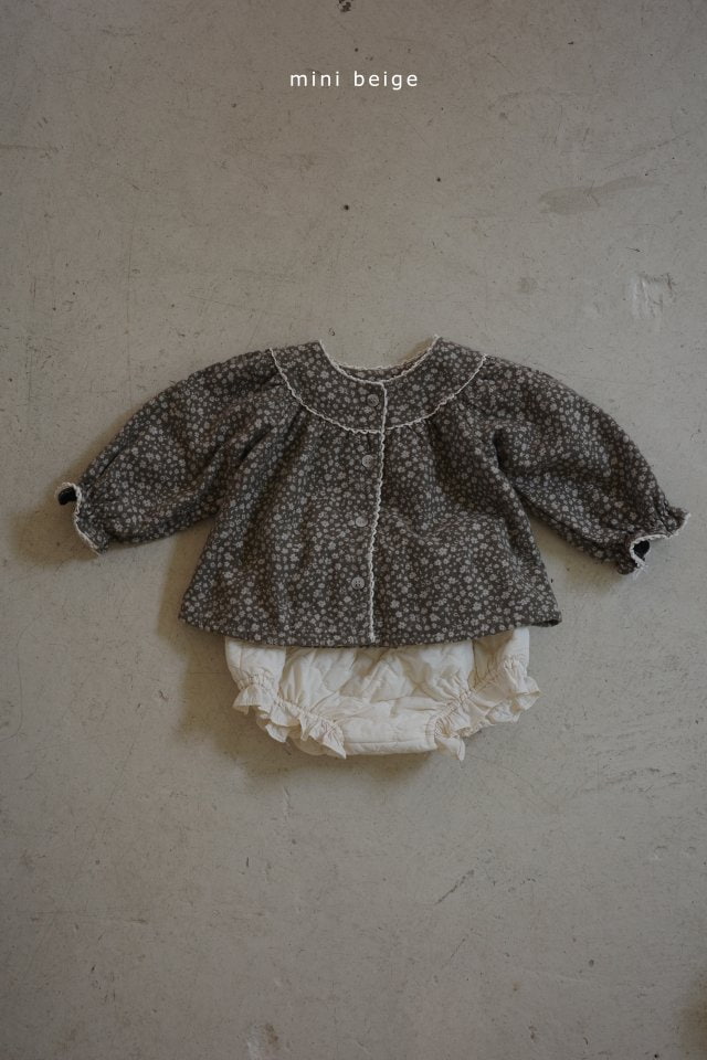 The Beige - Korean Baby Fashion - #babylifestyle - Lace Open Blouse - 6