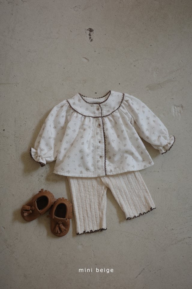 The Beige - Korean Baby Fashion - #babywear - Lace Open Blouse - 11