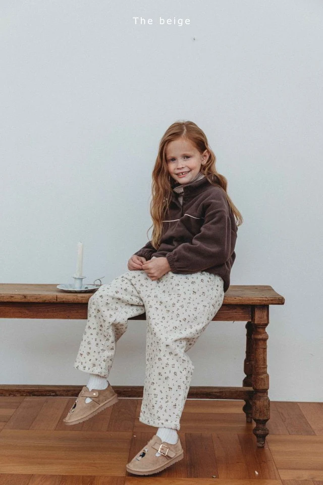 The Beige - Korean Children Fashion - #Kfashion4kids - Corduroy Print Pants - 9