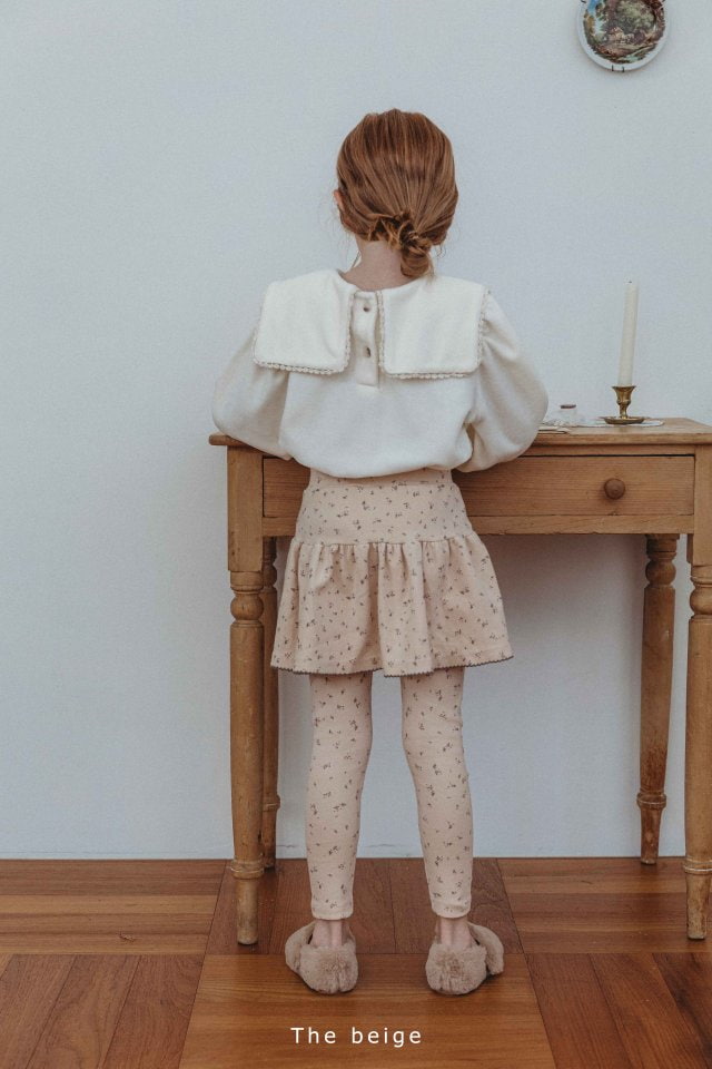 The Beige - Korean Children Fashion - #childrensboutique - Pincoat Skirt Leggings - 6