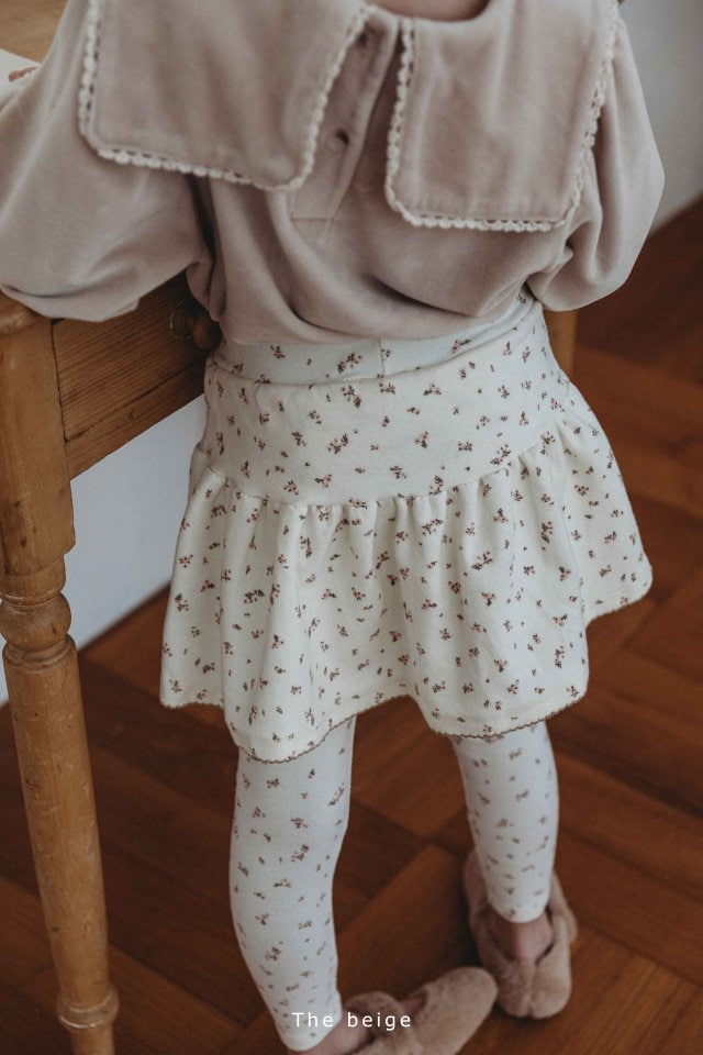 The Beige - Korean Children Fashion - #discoveringself - Pincoat Skirt Leggings - 8