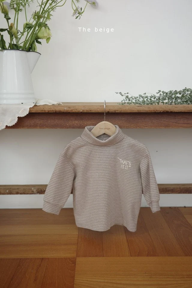 The Beige - Korean Children Fashion - #kidsstore - Winter Turtleneck Tee - 3