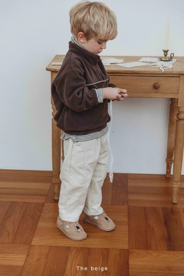 The Beige - Korean Children Fashion - #littlefashionista - Span Slit Pants - 11