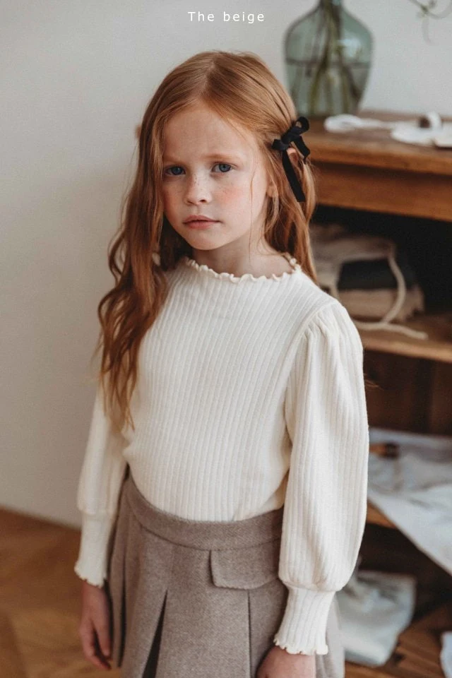 The Beige - Korean Children Fashion - #prettylittlegirls - Slim Half Turtleneck Tee - 11