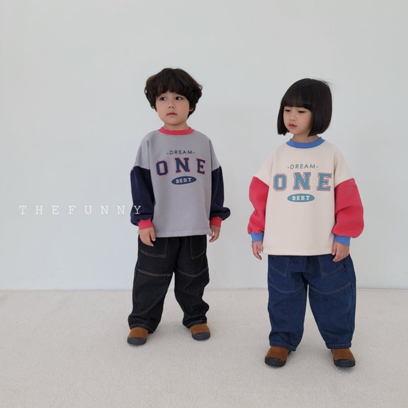 The Funny - Korean Children Fashion - #Kfashion4kids - One Colored Fleece Tee - 5