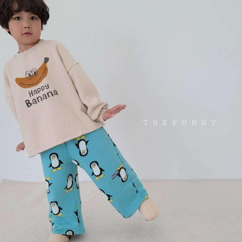 The Funny - Korean Children Fashion - #Kfashion4kids - Banana Fleece Tee - 10