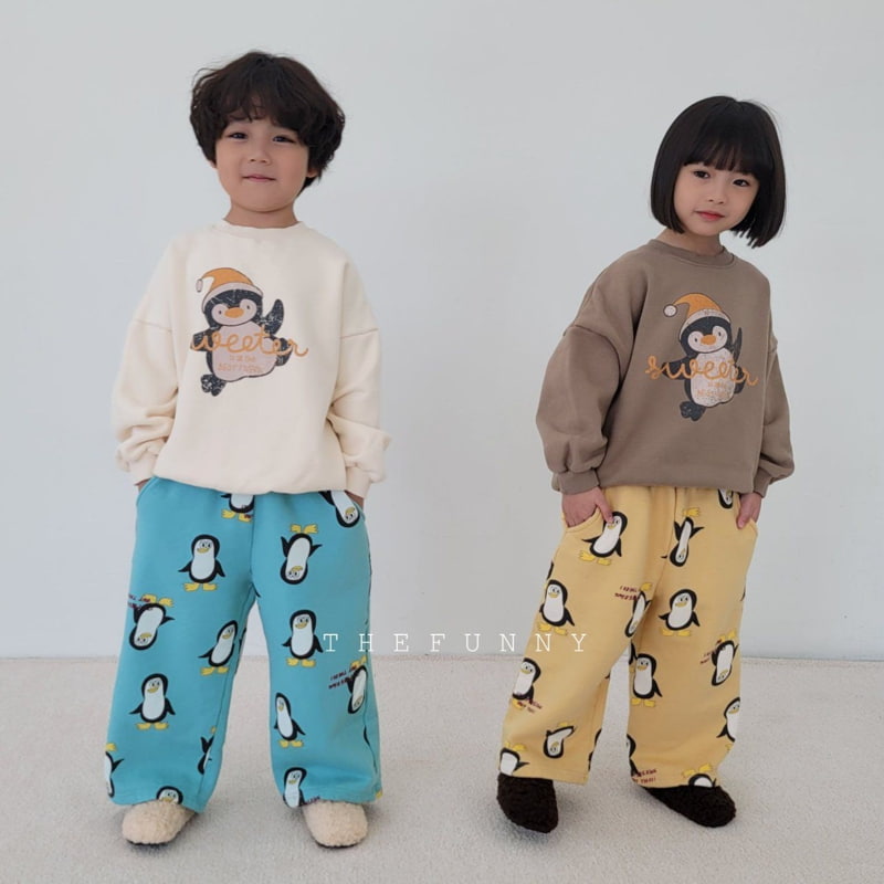 The Funny - Korean Children Fashion - #childofig - Penguin Fleece Sweatshirts